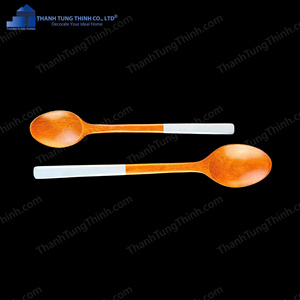 Ensemble de cuillères et baguettes en bois de longane de haute qualité, ustensiles de cuisine à motif naturel, fabriqués au Vietnam - Product Image 2