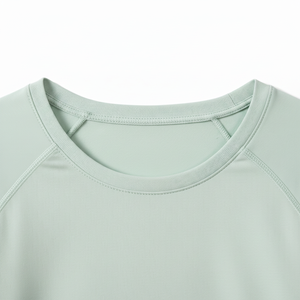 Wholesale Women Crop Top Long Sleeve Yoga Mesh <b>Back</b> Breathable Fitness <b>T</b>-Shirt Quick Dry Lightweight Seamless Running Gym Sports - Product Image 3