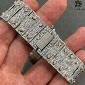 Reloj Mecánico de Lujo para Hombre Charm_Jewells, 45 mm, Caja Redonda de Acero Inoxidable, Correa de Goma, Esfera de Cristal de Zafiro - Product Image 5