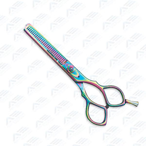 Tijeras de Peluquería Multifuncionales para Adelgazar y Alisar el Cabello, Instrumentos Profesionales de Dientes Planos para Peinar, Instrumentos para el Cuidado y Estilismo del Cabello - Product Image 3