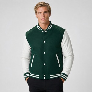 Chaqueta Varsity para Hombre con Material Cómodo, Calidad Confiable y Movimiento Flexible para un Estilo Casual y Moda Urbana - Product Image 1