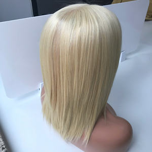 Vente en gros 100% Cheveux bruts raides d'os vietnamien Perruque de cheveux humains blonds de super qualité Extensions de tissage de cheveux doublement étirés - Product Image 4