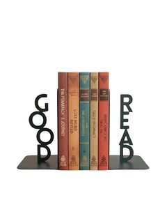 Serre-livres sophistiqués en fer noir avec revêtement décoratif pour une présentation élégante au bureau ou à la maison - Product Image 1