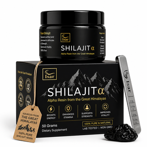 Résine de Shilajit de l'Himalaya 100% originale pour hommes et femmes, 82%+ d'acide fulvique et 85+ oligo-éléments pour soutenir l'énergie et l'immunité - Product Image 1