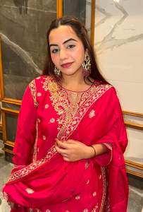 Plazo Kurti Set Pakistani Long Ladies Kurtis para mujeres en India Ropa étnica india para mujeres - Product Image 2