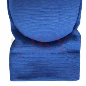 Genouillères de protection pour la gym et le fitness, couleur bleu uni, très vendues, personnalisables, qualité supérieure, prix raisonnable - Product Image 5