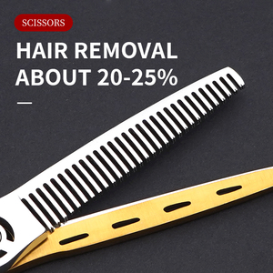 กรรไกรตัดผม J2 Japan Steel ใบมีดไทเทเนียมเคลือบญี่ปุ่น ด้ามจับเซรามิก สำหรับซอยผมและใช้ในร้านเสริมสวย - Product Image 4