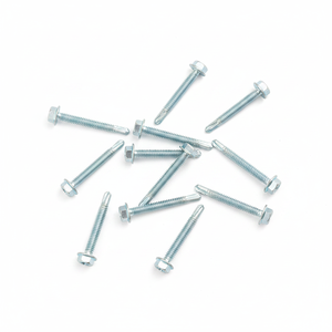 สกรูเจาะยึดหัวหกเหลี่ยม ยี่ห้อพรีเมี่ยม PDC (เมตริก/นิ้ว) เคลือบสังกะสี เกรด 8 สำหรับงานหนัก เหล็กกล้าคาร์บอนมาตรฐาน C1022A - Product Image 1