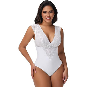 Combinaison en maille unie élégante à manches longues style string pour femme, idéale pour la plage - Product Image 4