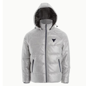 Chaqueta de Fútbol Acolchada de Alta Calidad, Duradera y Cómoda, con Capucha, Logotipo Frontal, Transpirable y Ecológica para Uso Invernal - Product Image 6
