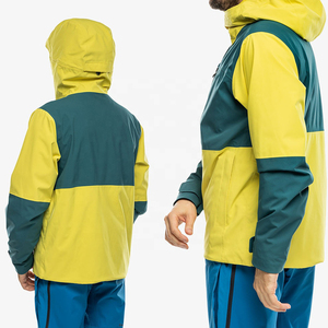 Custom Premium Eco-Friendly Waterproof Windproof Breathable Anti-Uv Reversible Quick Dry Bomber <b>Jacket</b> with Hood for <b>Men</b> Winter - Product Image 5