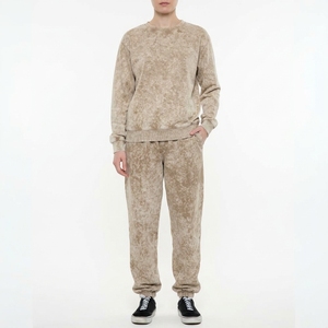 Custom <b>Women</b> <b>Joggers</b> High Waist Heavyweight Cotton <b>Fleece</b> Baggy Sweatpants Private Label Streetwear - Product Image 4