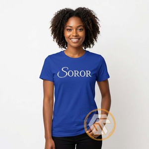 เสื้อยืดสตรี Zeta Phi Beta Sorority ของ GREEK TREASURES ผ้าเจอร์ซีย์เนื้อแน่น ปักโลโก้ สวมใส่สบาย คุณภาพสูง ระบายอากาศได้ดี ผลิตจากผ้าฝ้าย 100% - Product Image 3