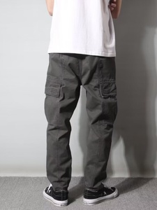 กางเกงคาร์โก้ผู้ชายคุณภาพสูง น้ำหนักเบา สไตล์ลำลอง ทนทาน มีกระเป๋าหลายช่อง ปักโลโก้ตามสั่ง เป็นมิตรกับสิ่งแวดล้อม - Product Image 6