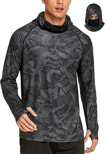 Chemise de pêche à manches longues pour homme, camouflage, UPF 50, séchage rapide, anti-UV, vêtement d'extérieur, pull-over - Product Image 1