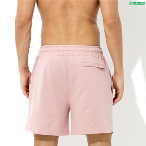 Pantalones Cortos Bermuda de Color Sólido 100% Algodón con Estampado Digital Ecológico Estilo Urbano para Hombre para el Verano - Product Image 4