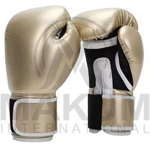 ถุงมือชกมวยคุณภาพพรีเมียมระดับมืออาชีพ ออกแบบเองได้ หนังแท้ - Product Image 3