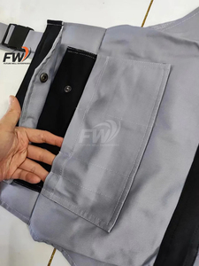 Salopette de travail robuste en toile de coton pour hommes – Vêtements de travail tendance - Product Image 6