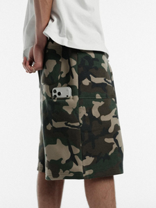 Custom <b>Mens</b> Camouflage Mid Waist Midweight Loose Fit Casual Streetwear <b>Jogger</b> Pants 100% <b>Polyester</b> - Product Image 6