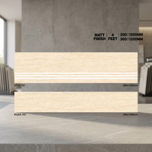 Escalones de Porcelana Vistaar con Acabado Mate, Diseño de Madera, Antideslizantes para Interiores, 300x1200/1200x200, 11 mm de Grosor - Product Image 5