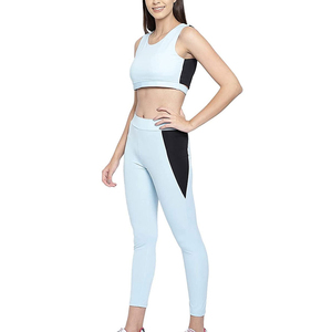 Highly Customized Women's Yoga Set with Built-in Resistance Solid Quick Dry Narrow Fit for <b>Upper</b> Training - Product Image 3