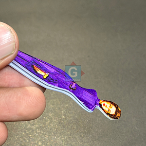 Pinzas de Depilación de Cejas de Acero Inoxidable de Alta Calidad con Diseño de Pestañas Hermosas y Clips - Product Image 5