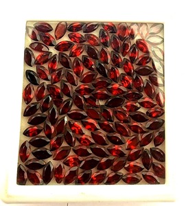 Natural Red <b>Garnet</b> Marquise Cut Loose Gemstones 2mm 4mm Faceted Mozambique <b>Garnet</b> Stone Wholesale Bulk For Jewelry Making India - Product Image 6