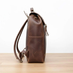 Bolsos de Cuero Totalmente Personalizados Más Vendidos, Nuevo Diseño Moderno y Personalizado, Mochila de Cuero a Precio Razonable - Product Image 2