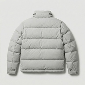 Veste d'hiver matelassée pour homme |   Veste matelassée style duvet coupe-vent et imperméable |   Fabricant de vêtements d'extérieur sur mesure avec étiquette privée OEM - Product Image 2