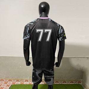 Custom Sublimation Football Jersey And Shorts Set 2026 Youth Adult Soccer Training Kit Quick Dry Polyester Sports Uniform OEM - Product Image 3