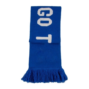 Custom Made Factory Manufacture Your Own Design Warm Knitted Scarfs Best Quality 100% Acrylic Sports Scarfs <b>For</b> Football - Product Image 4
