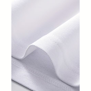 Nueva Camiseta Casual de Manga Corta para Hombre, Tejido Sólido, Tallas Grandes, Ajuste Cómodo, Transpirable, Servicio OEM - Product Image 4