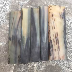 Placa de cuerno de búfalo de la mejor calidad, rectangular, material natural crudo para mango de cuchillo, montura óptica, a los precios más bajos - Product Image 1