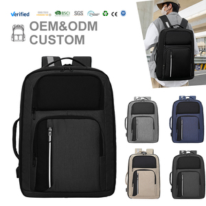 กระเป๋าเป้กีฬาแบบกันน้ำ Oxford พร้อมช่อง USB ปิดด้วยซิป น้ำหนักเบา ทนทาน ดีไซน์มินิมอล สำหรับวัยรุ่น นักศึกษา ปรับแต่งได้ - Product Image 1