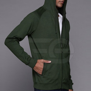 Sweats à capuche streetwear chauds d'hiver pour la gym, personnalisables, pour hommes, à fermeture éclair, en coton, décontractés, vente en gros - Product Image 2