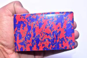 Sangle dorée artisanale avec pierre turquoise pour la décoration de lunettes - Product Image 5