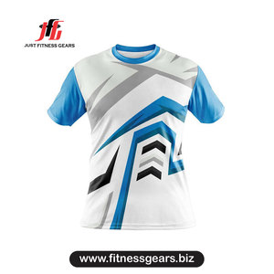 Camiseta de Manga Corta para Hombre, Cuello Redondo, Bloques de Color, Secado Rápido, Deportiva, Tejido de Poliéster, Corte Ajustado - Product Image 5