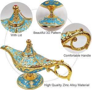 เตาเผากำยานอูดบาคูร์สุดหรู ดีไซน์แบบอาหรับ ทำจากโลหะ เป็นมิตรกับสิ่งแวดล้อม ทนทาน เหมาะสำหรับพื้นที่อยู่อาศัย สำนักงาน และสถานที่ทางศาสนา - Product Image 2