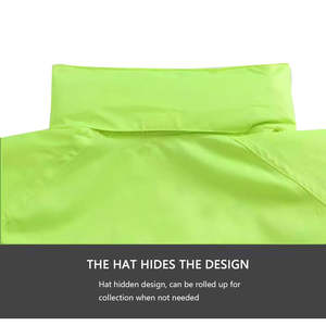 Traje Impermeable de Invierno para Mujer, Reflectante, Ligero, con Piel de Oveja, Nailon Teñido Liso, Conjunto Ecológico - Product Image 2