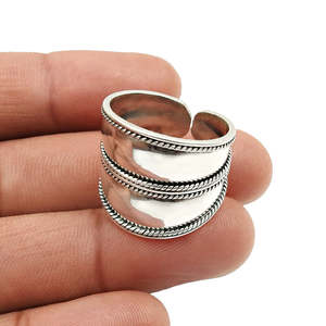 Hot Selling Top Grade 925 Sterling <b>Silver</b> <b>Ring</b> At Wholesale Price From Manufacturer Suppliers <b>Adjustable</b> Design Bohemian Jewelry - Product Image 3