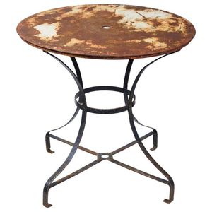 High Trending Metal Cross Base Round Shaped Top Coffee <b>Table</b> Decorative Furniture Beside <b>Table</b> <b>for</b> Home Office Living Room - Product Image 5
