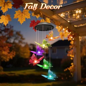 Luci Solari da Esterno Winzwon, Decorazioni Natalizie per Giardino, Regalo di Compleanno per Donne e Adulti, Ornamenti Bianchi da Giardino - Product Image 2