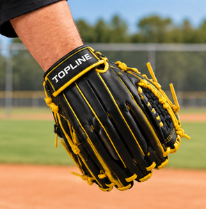 Gant de baseball noir de haute qualité pour sports de plein air, entraînement de softball, taille unique 12,5, pour main gauche - Product Image 5
