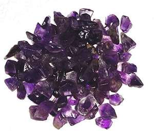 คริสตัลอเมทิสต์ขัดเงา หินหลวม หินกรวดธรรมชาติ หินก้อนเล็ก หินบำบัด หินมงคล หินฟงชุ่ย หินเสริมความรัก สีเขียว ขนาด 5-7 มม. - Product Image 4