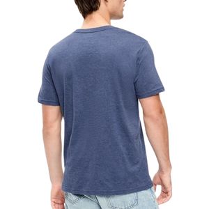 T-shirt décontracté pour homme à col rond, manches courtes, écologique, infroissable, style urbain, doux, respirant, léger, pour l'été et le quotidien - Product Image 4