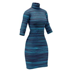 Robe polo athlétique pour femme - Design sportif flexible - Logo personnalisé avec bordure contrastante - Tenue d'été pour femme - Product Image 2