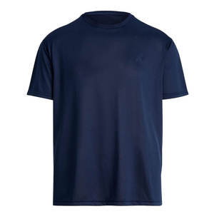 เสื้อยืดสีพื้นเรียบสำหรับผู้ชาย ผ้าฝ้ายเนื้อนุ่ม สวมใส่สบาย เหมาะสำหรับการพิมพ์และสร้างแบรนด์ตามสั่ง - Product Image 1