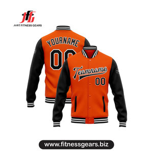 Veste universitaire personnalisée à imprimé flamant rose pour homme, vêtement décontracté de printemps, impression par transfert par sublimation, matière polyester - Product Image 4