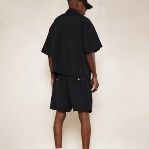Nylon Short Tracksuits Windbreaker short <b>Set</b> Wholesale Lightweight Quick Dry Tracksuit Windbreaker two-piece <b>set</b> <b>Twin</b> <b>set</b> - Product Image 2