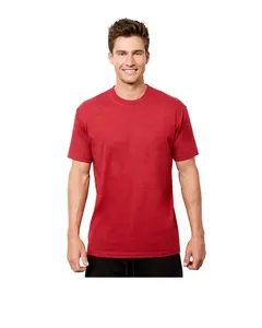 卸売一括注文次のレベルのアパレルユニセックスエコパフォーマンスヘザーレッドTシャツ通気性大量Tシャツセール